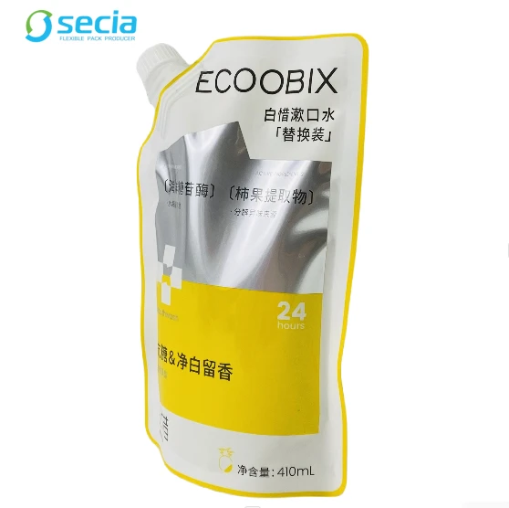 Mouthwash Liquid Packaging Bag