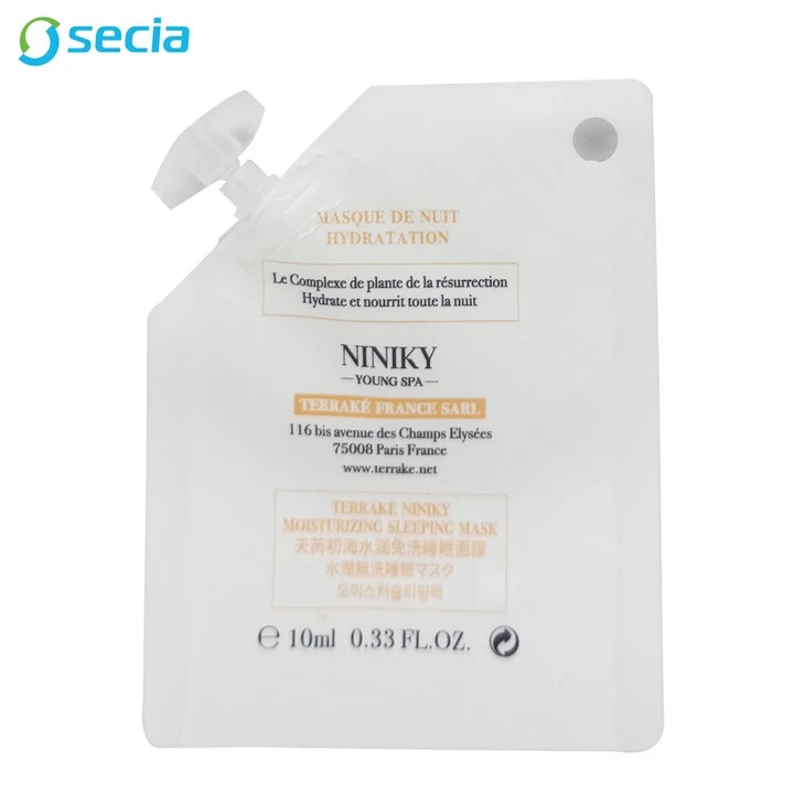 Pouche en forme pour le masque de sommeil