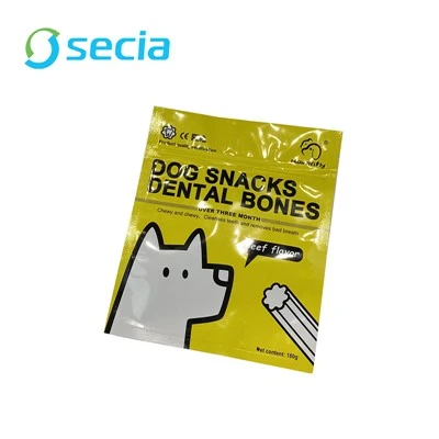 Pochette pour os dentaires pour collations pour chiens