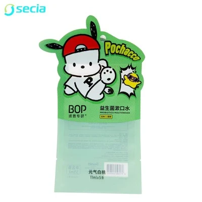 Pochette en forme de bain de bouche de qualité supérieure