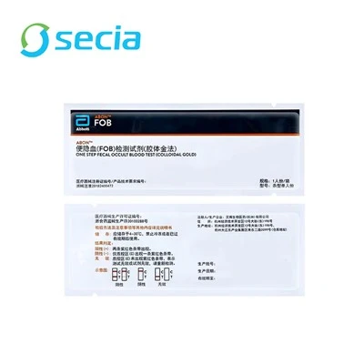 Sac de réactif de test